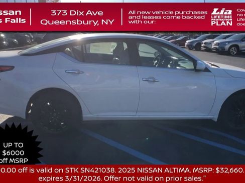 New 2025 Nissan Altima 2.5 SV w/ SV Special Edition Package image 9