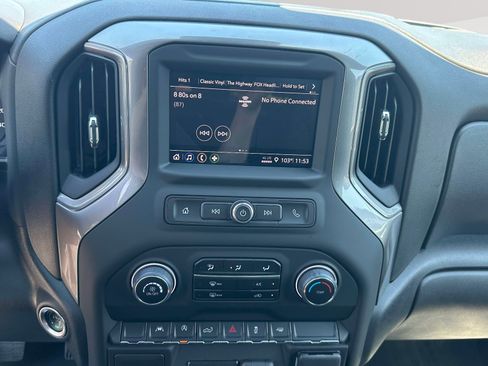 Used 2025 Chevrolet Silverado 1500 Custom w/ Turbomax Blackout Package RWD image 8