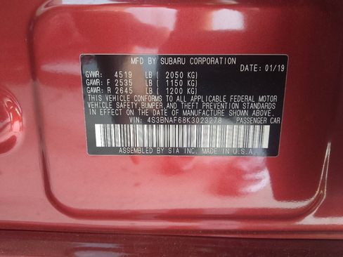 Used 2019 Subaru Legacy 2.5i Premium AWD/4WD image 33