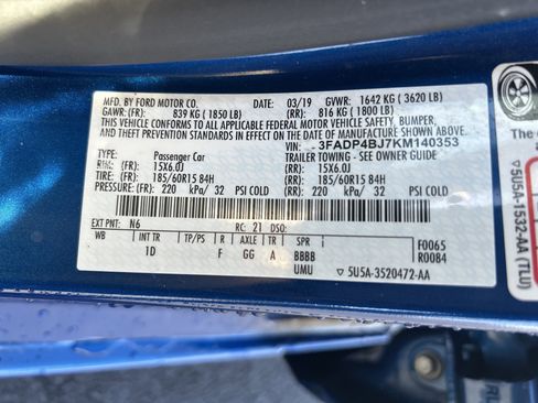 Used 2019 Ford Fiesta SE image 36