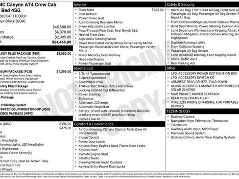 Used 2026 GMC Canyon AT4 w/ Technology Plus Package image 11