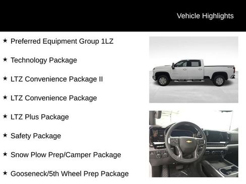 New 2025 Chevrolet Silverado 2500 LTZ w/ LTZ Plus Package image 17
