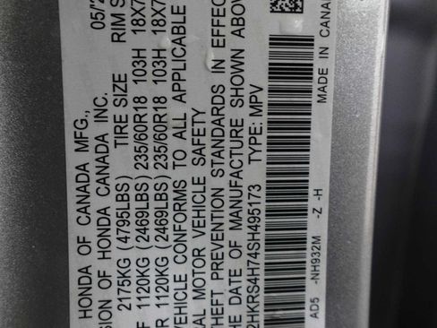 Certified 2025 Honda CR-V EX-L image 30