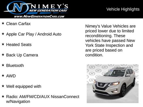 Used 2019 Nissan Rogue SV AWD/4WD image 5