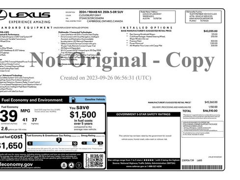 Used 2024 Lexus NX 350 AWD image 4