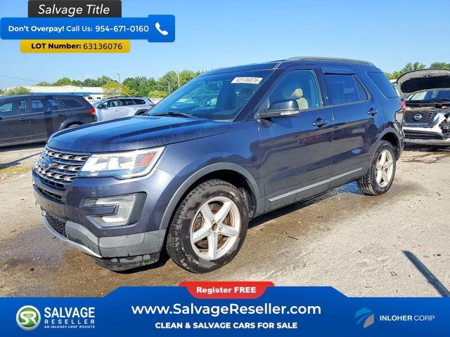 Used 2017 Ford Explorer XLT w/ Equipment Group 202A AWD/4WD image 1