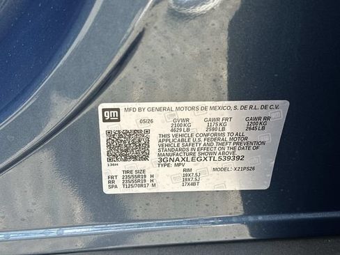 New 2026 Chevrolet Equinox RS w/ Convenience Package III FWD image 18