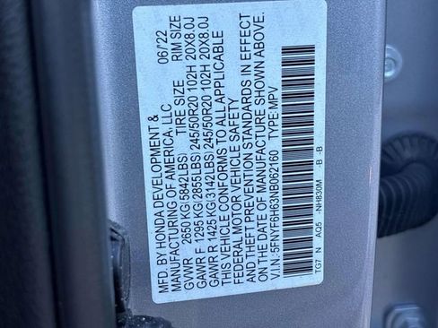 Used 2022 Honda Pilot Touring image 33