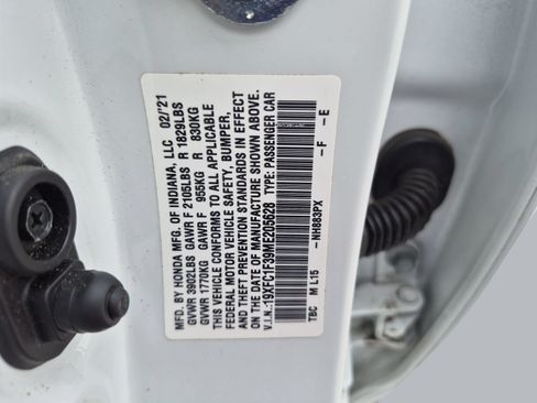 Used 2021 Honda Civic EX image 21