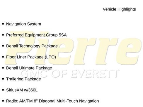 Used 2022 GMC Acadia Denali w/ Denali Ultimate Package AWD/4WD image 3