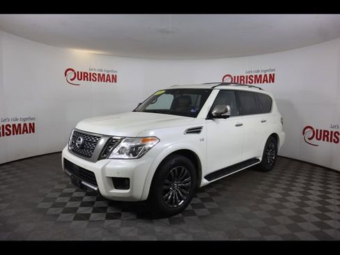 Used 2019 Nissan Armada Platinum w/ Captain's Chairs Package AWD/4WD image 4