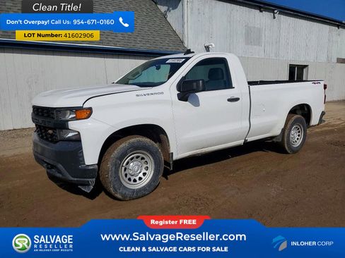 Used 2021 Chevrolet Silverado 1500 W/T w/ WT Value Package image 1