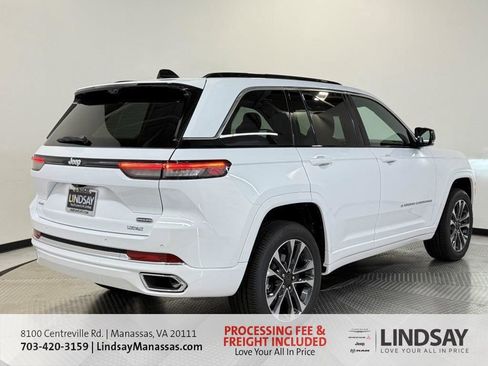 New 2025 Jeep Grand Cherokee Overland w/ Adv Protech Group III AWD/4WD image 12