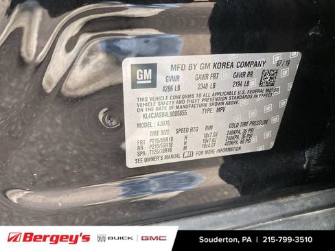 Certified 2020 Buick Encore Preferred FWD image 38