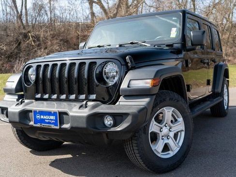 Used 2022 Jeep Wrangler Unlimited Sport image 1