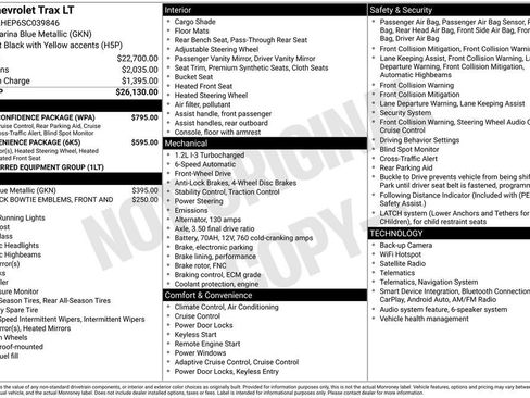 Used 2025 Chevrolet Trax LT w/ Driver Confidence Package FWD image 32