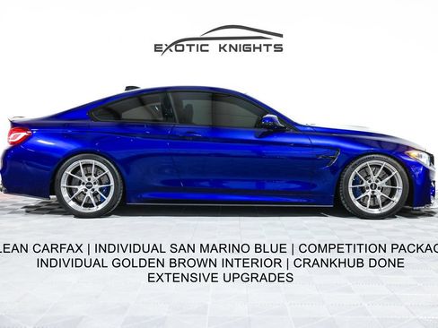 Used 2020 BMW M4 Coupe w/ Competition Package RWD image 1