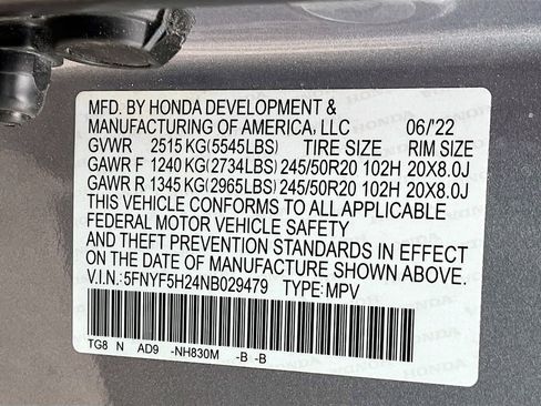 Used 2022 Honda Pilot Special Edition image 33