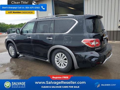 Used 2017 Nissan Armada SV w/ Driver Package AWD/4WD image 3