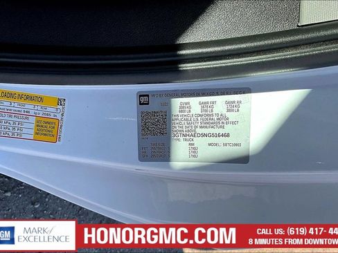 Used 2022 GMC Sierra 1500 Pro w/ Trailering Package RWD image 18