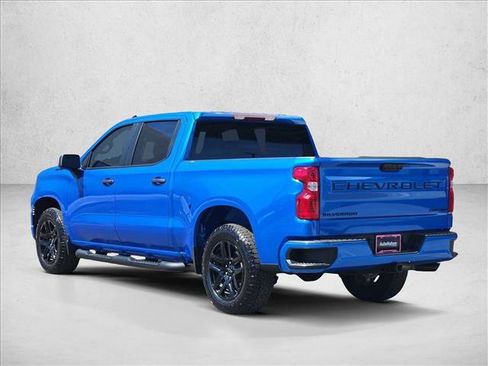 Certified 2025 Chevrolet Silverado 1500 Custom w/ Turbomax Blackout Package RWD image 6