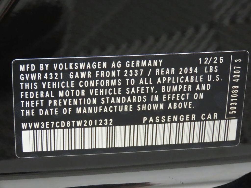 New 2026 Volkswagen GTI SE FWD image 32