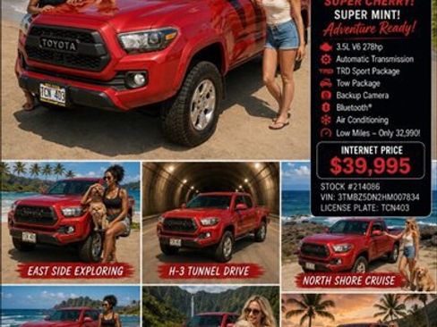 Used 2017 Toyota Tacoma SR5 RWD image 1