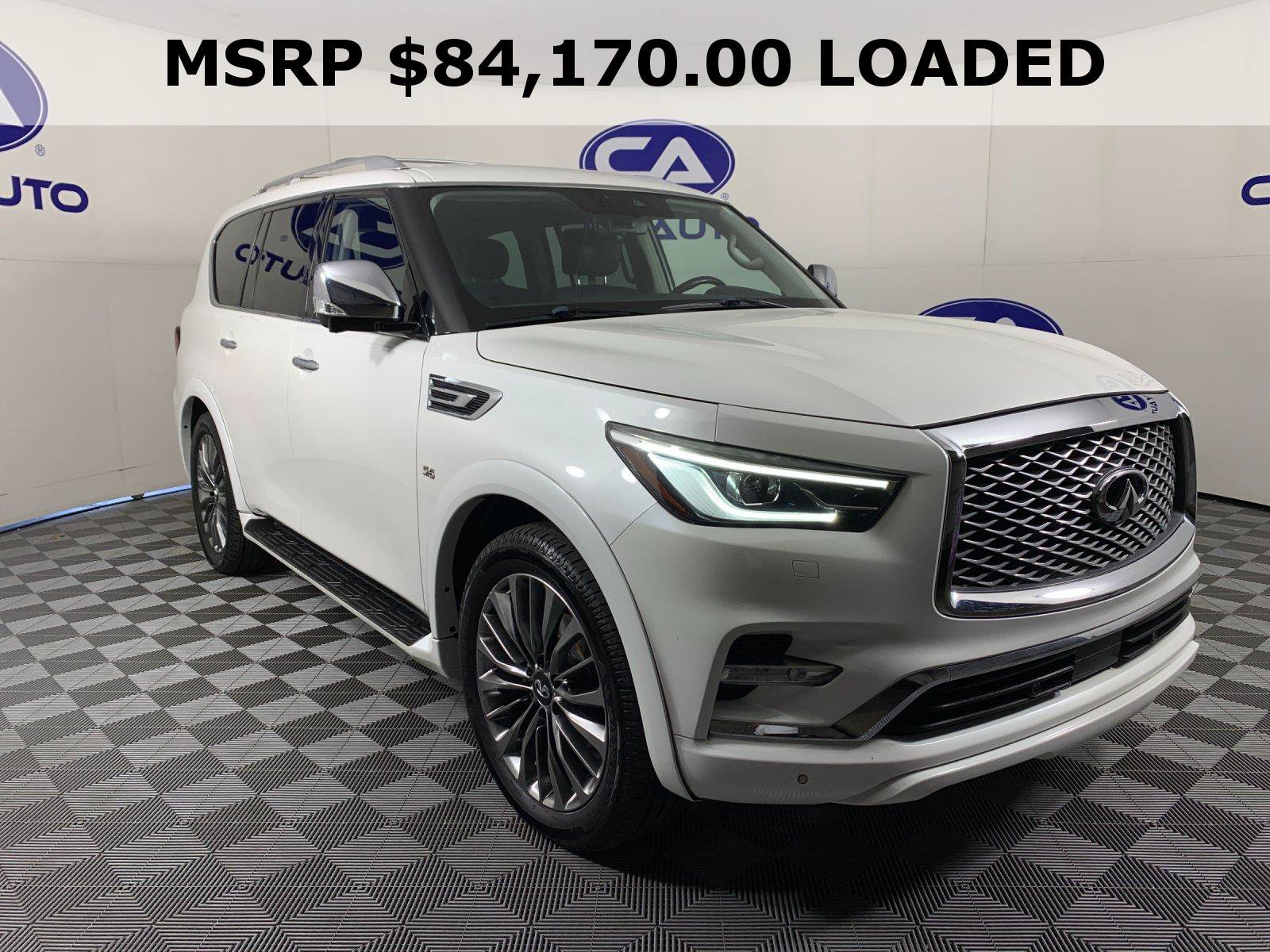 Used 2018 INFINITI QX80 4WD w/ Deluxe Technology Package image 1