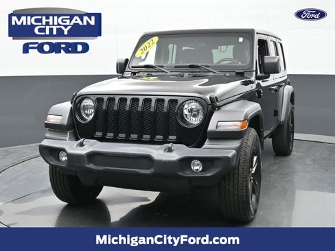 Used 2022 Jeep Wrangler Unlimited Sport AWD/4WD image 1