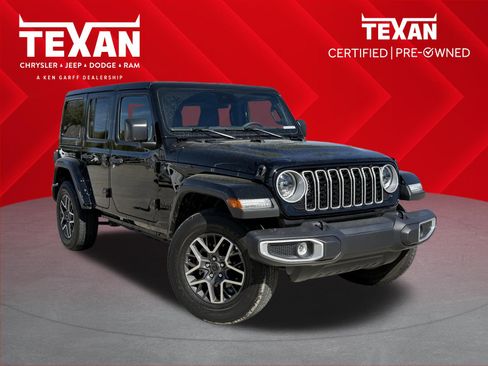 Used 2025 Jeep Wrangler Unlimited Sahara image 1