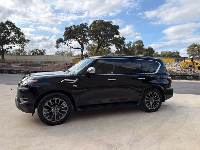 Used 2021 Nissan Armada Platinum w/ Captain's Chairs Package RWD image 1