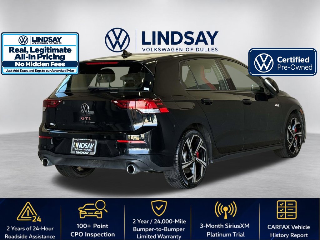Certified 2025 Volkswagen GTI SE FWD image 7
