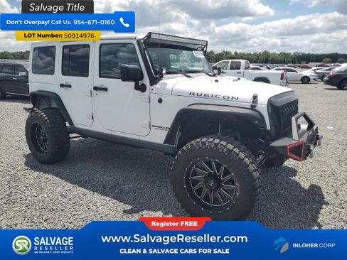 Used 2015 Jeep Wrangler Unlimited Rubicon w/ Connectivity Group AWD/4WD image 5