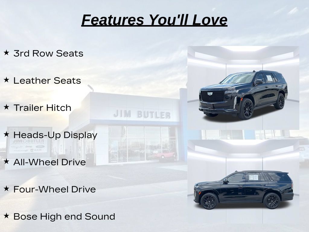 Used 2022 Cadillac Escalade Sport Platinum w/ LPO, ONYX Package AWD/4WD image 27