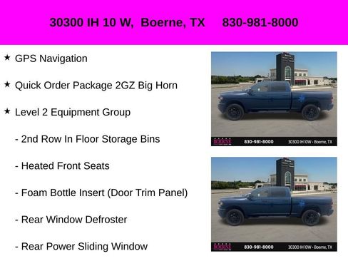 Used 2024 RAM 2500 Big Horn w/ Night Edition image 10