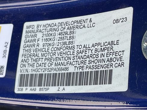 Certified 2023 Honda Accord Sport image 15