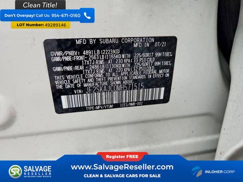 Used 2021 Subaru Forester Premium AWD/4WD image 17