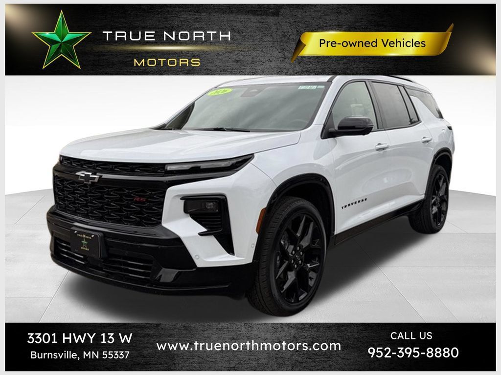 Used 2026 Chevrolet Traverse RS w/ LPO, Floor Liner Package AWD/4WD image 1