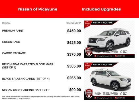 Certified 2025 Nissan Pathfinder Platinum w/ Cargo Package FWD image 7