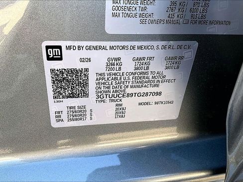 New 2026 GMC Sierra 1500 Elevation w/ Elevation Premium Package AWD/4WD image 23