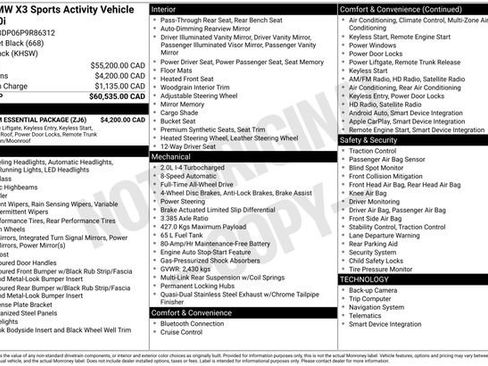 Used 2023 BMW X3 xDrive30i image 7