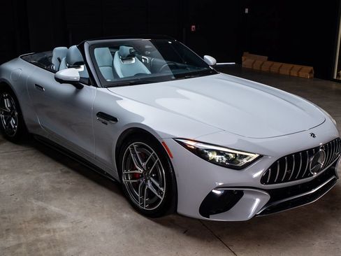 Used 2022 Mercedes-Benz SL 55 AMG 4MATIC image 9