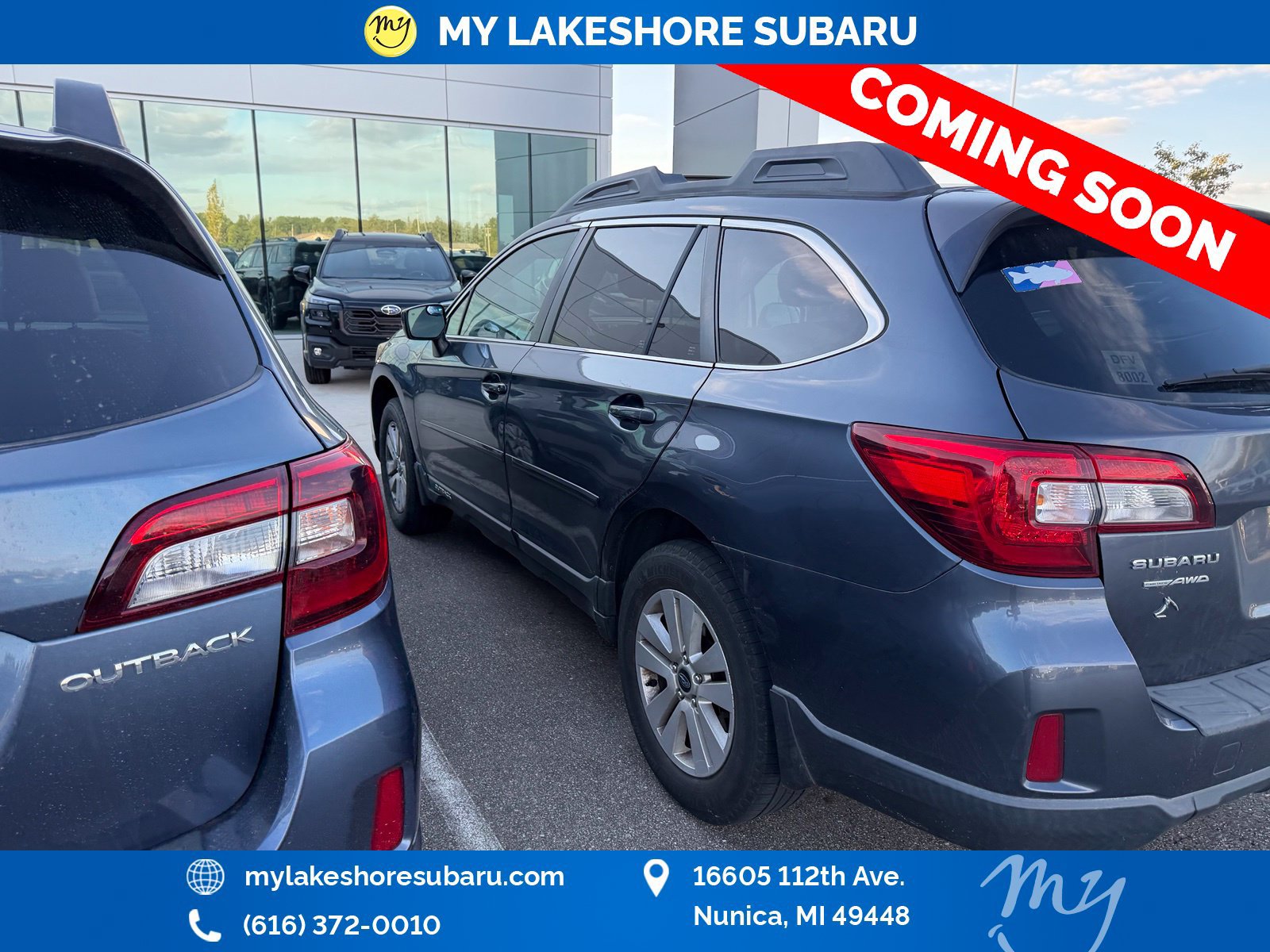 Used 2017 Subaru Outback 2.5i Premium w/ Popular Package #2 AWD/4WD image 7