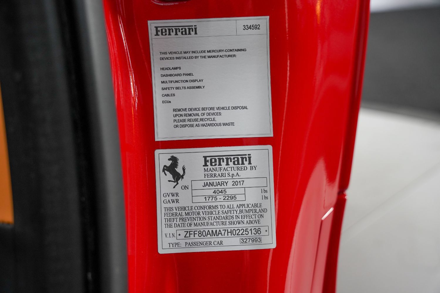 Used 2017 Ferrari 488 Spider RWD image 57