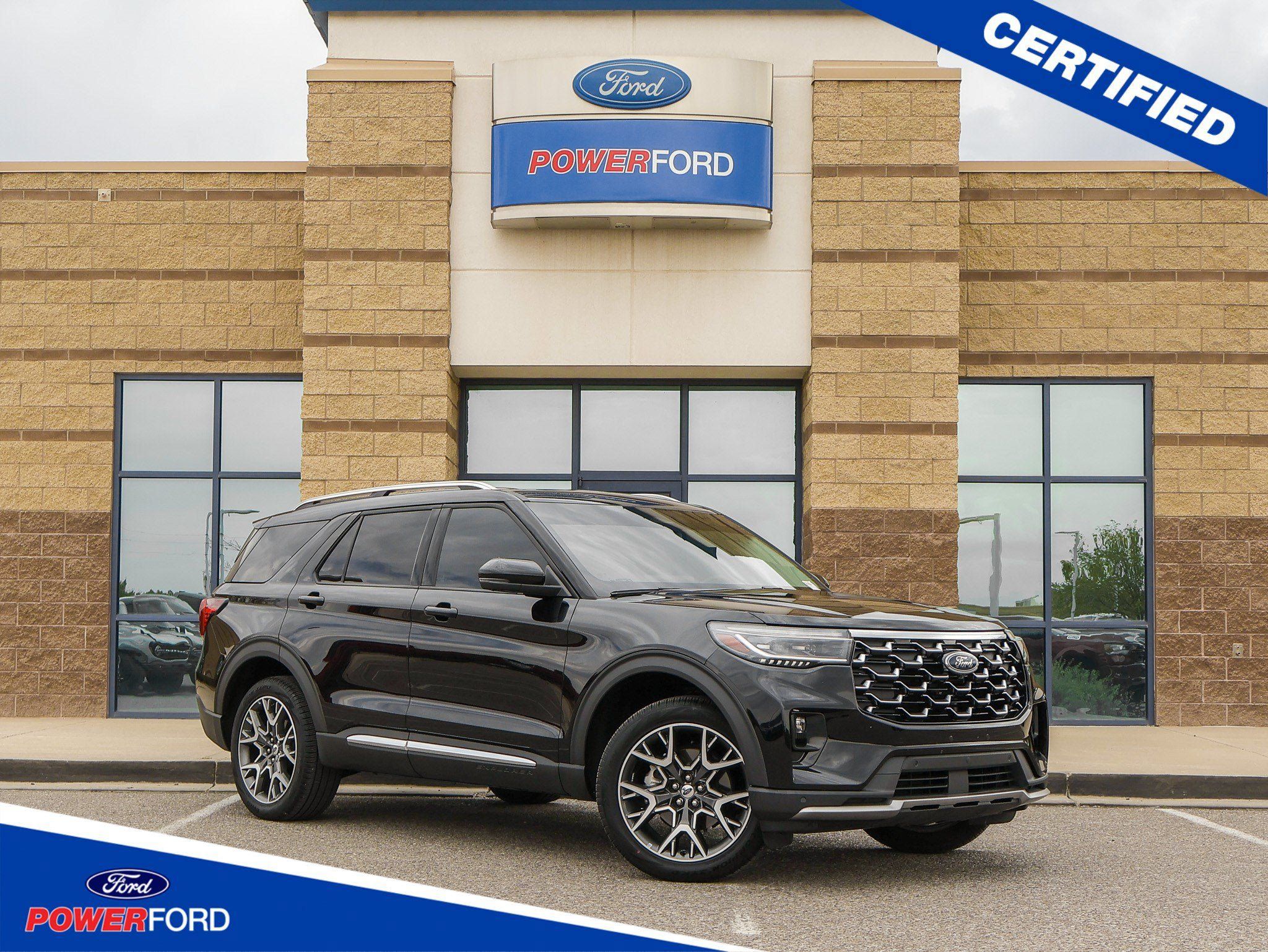 Certified 2025 Ford Explorer Platinum w/ Ultimate Package AWD/4WD image 1