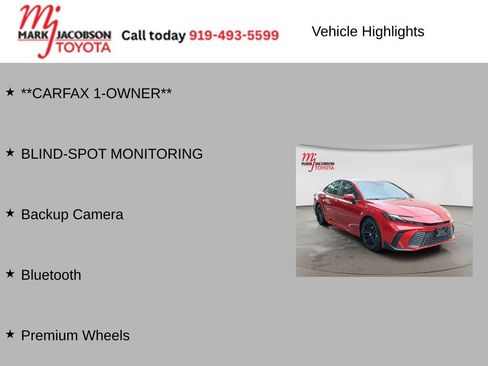 Used 2025 Toyota Camry SE FWD image 6