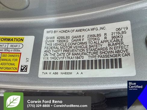 Used 2019 Honda Accord LX image 32