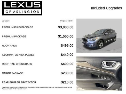 Used 2015 INFINITI QX60 Luxe w/ Premium Plus Package AWD/4WD image 4
