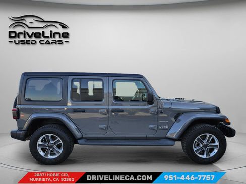 Used 2020 Jeep Wrangler Unlimited Sahara w/ Uconnect 4C Nav & Sound Group image 10