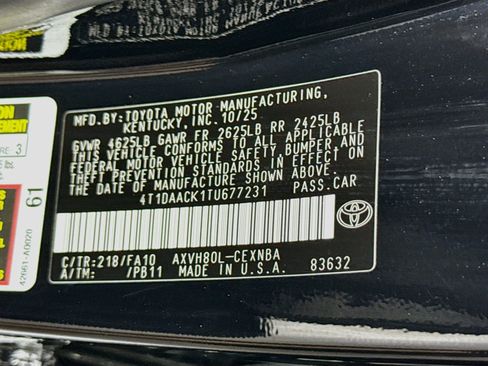 Used 2026 Toyota Camry LE FWD image 40